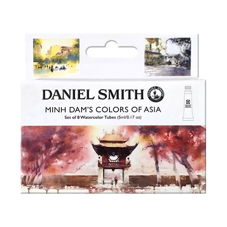 Akwarele Minh Dam's Colors of Asia, Daniel Smith 8 x 5 ml