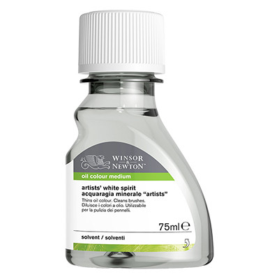 Biały spirytus do farb olejnych i alkidowych, W&N, 75ml