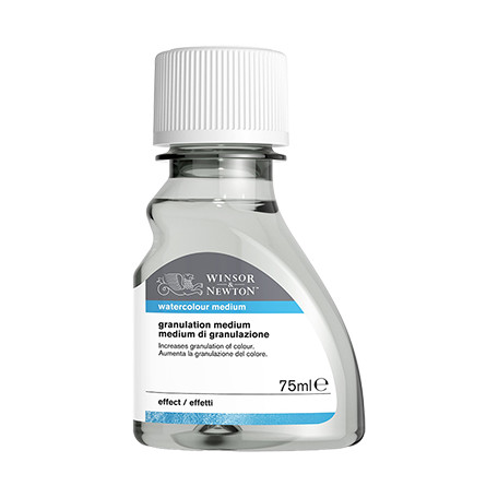 Granulujące medium do farb akwarelowych