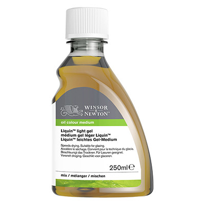 Liquin light gel W&N, medium szybkoschnące do farb olejnych 250 ml