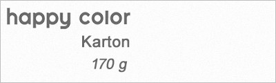 Karton biały A4, Happy Color, 170 g, 100 ark.