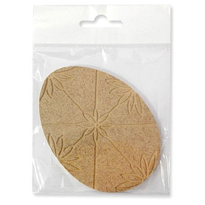 Pisanka nr 16, płyta MDF, 7 x 10 cm