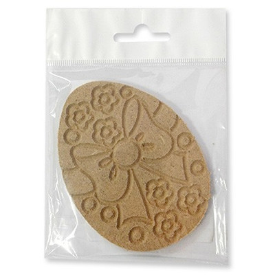 Pisanka nr 15, płyta MDF, 7 x 10 cm