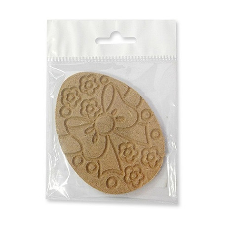 Pisanka nr 15, płyta MDF, 7 x 10 cm