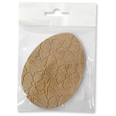 Pisanka nr 18, płyta MDF, 7 x 10 cm