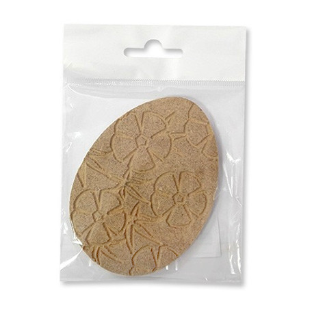 Pisanka nr 18, płyta MDF, 7 x 10 cm