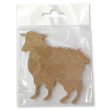 Owca, płyta MDF, 7 x 10 cm