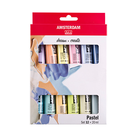Farby akrylowe Talens Amsterdam Pastel