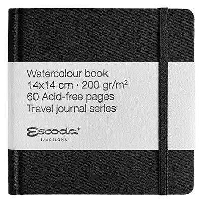 Blok Watercolour Book Escoda, 30 ark. 14 x 14 cm