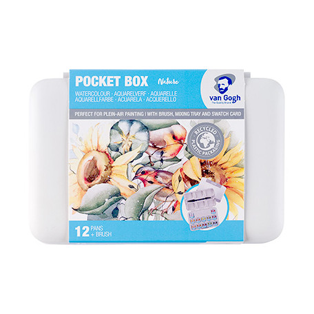 Nature – zestaw akwareli Van Gogh Pocket Box, 12 kol.
