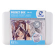 Muted – zestaw akwareli Van Gogh Pocket Box, 12 kol.