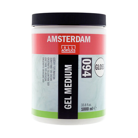 094 Medium żelowe błyszczące Amsterdam, 1000 ml