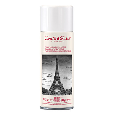 Fiksatywa do pasteli, węgli i ołówków, Conte a Paris, spray 400m