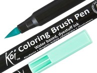 Koi Coloring Brush Pen Pisaki Koi Coloring Brush Pen