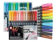 Koi Coloring Brush Pen Zestawy Koi Colouring Brush Pen