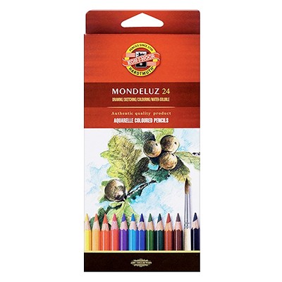 Kredki akwarelowe Mondeluz Koh-i-Noor, 24 kolory