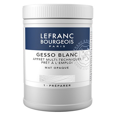 Gesso, grunt akrylowy LeFranc &amp; Bourgeois, 500ml