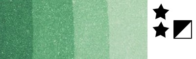 596 Permanent green, farba graficzna Charbonnel, 200 ml