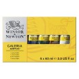 Farby akrylowe Galeria, zestaw  6 x 60ml