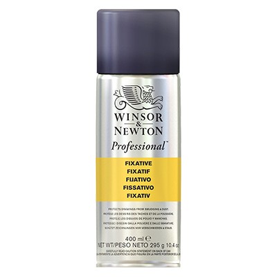 Fiksatywa do pasteli, węgli, ołówków, W&amp;N, spray 400 ml