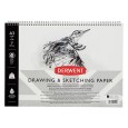 Szkicownik na spirali Derwent Elephant, 30 kartek A3, 165g