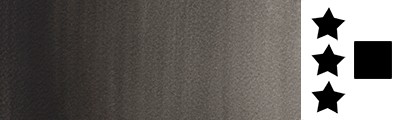 337 Lamp black, farba akwarelowa W&amp;N, tubka 8ml