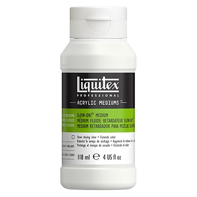 Slow-dri blending medium, Liquitex 118ml