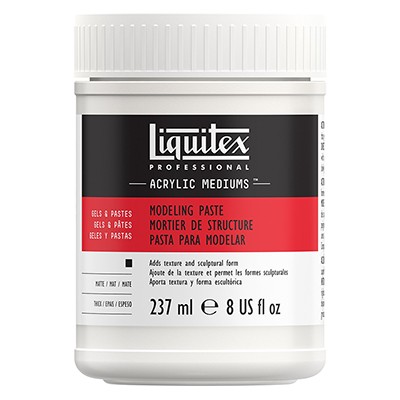 Modeling paste, Liquitex 237ml