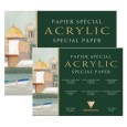 Blok do farb akrylowych Clairefontaine, 10 kartek 24 x 30