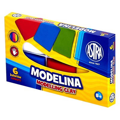 Modelina, Astra, zestaw 6 kolorów