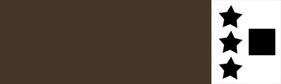43 Raw umber, farba akrylowa Apa Color 150ml
