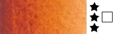 645 Chinese orange, farba akwarelowa L'Aquarelle, półkostka