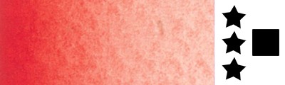 605 Cadmium red light, farba akwarelowa L'Aquarelle, półkostka