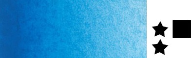 344 Cinereous blue, farba akwarelowa L'Aquarelle, półkostka