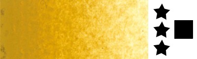252 Yellow ochre, farba akwarelowa L'Aquarelle, półkostka