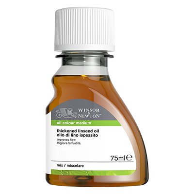 Olej lniany zagęszczony, Winsor&amp;Newton, 75ml
