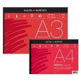 Daler-Rowney Series A, blok do markerów i pisaków A4, 50ark. 70g