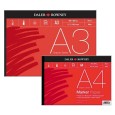 Daler-Rowney Series A, blok do markerów i pisaków A3, 50ark. 70g