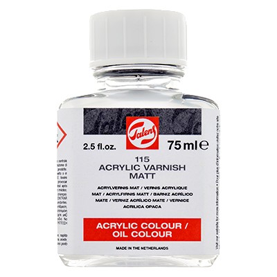 115 Werniks matowy do farb akrylowych, Talens, 75ml