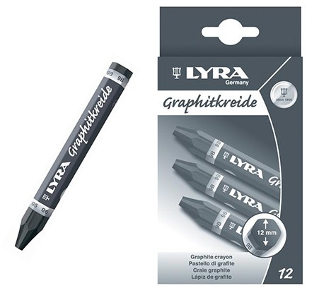 9B, kreda grafitowa Graphite Crayon, Lyra