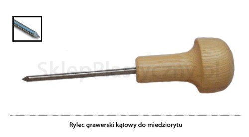 613, rylec grawerski kątowy, 60°