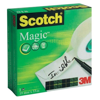 Taśma samoprzylepna Magic, Scotch, 19mm x 33m