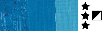572 Primary cyan, farba olejna Cobra Study, Talens, 40ml