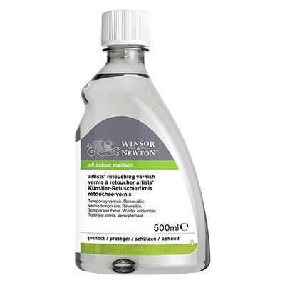 Werniks retuszerski do farb olejnych, Winsor&amp;Newton, 500 ml