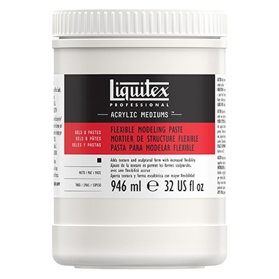 Flexible modeling paste, Liquitex 946ml