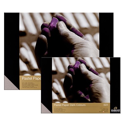 Blok do pasteli DARK Rembrandt, Talens, 30 ark. 160g,  A4