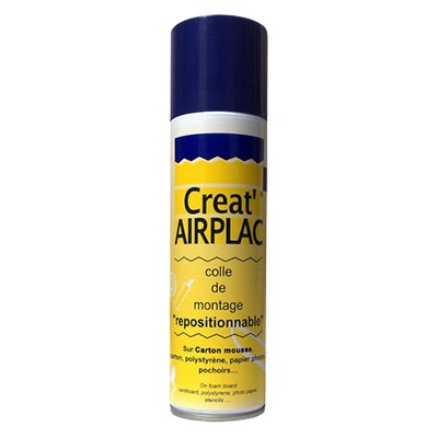 Klej repozycjonowalny Creat' Airplac, spray 250ml