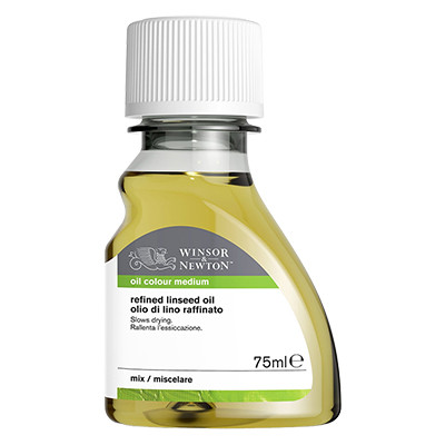 Olej lniany rafinowany, Winsor&amp;Newton, 75 ml