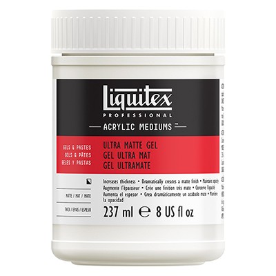 Ultra matte gel, ultramatowe medium w żelu, Liquitex, 237ml