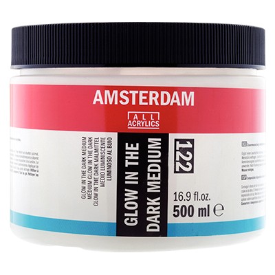 122 Medium żelowe świecące w ciemności Amsterdam 500 ml